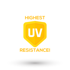 Superclear has the highest UV resistance