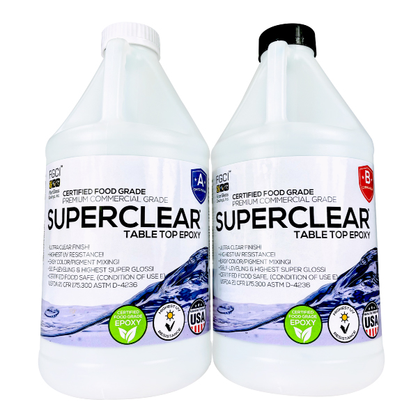 Superclear Epoxy 1 Gallon Kit Epoxy Resin