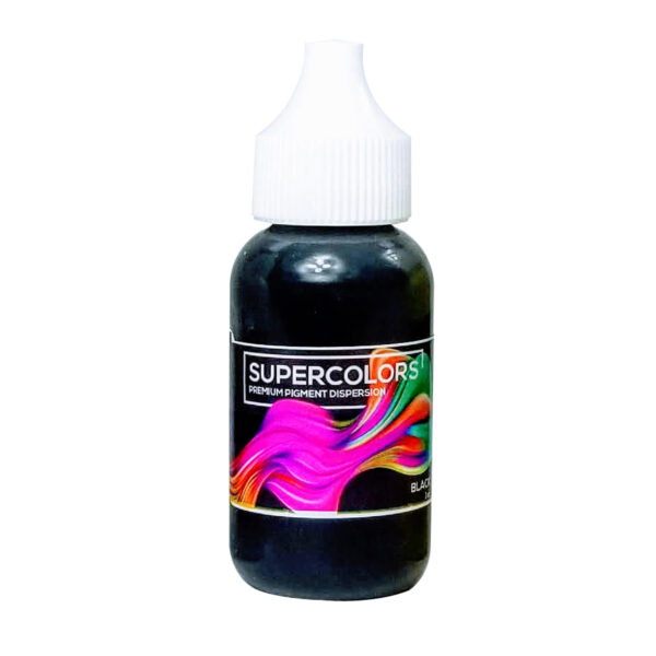Epoxy Resin Color Pigment Supercolors Liquid Pigment - Black