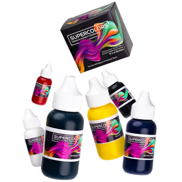 Supercolors Liquid Pigments Variety Pack of Colorants