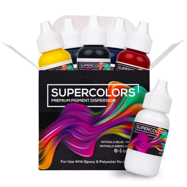 Supercolors Liquid Pigments Variety Pack of Colorants