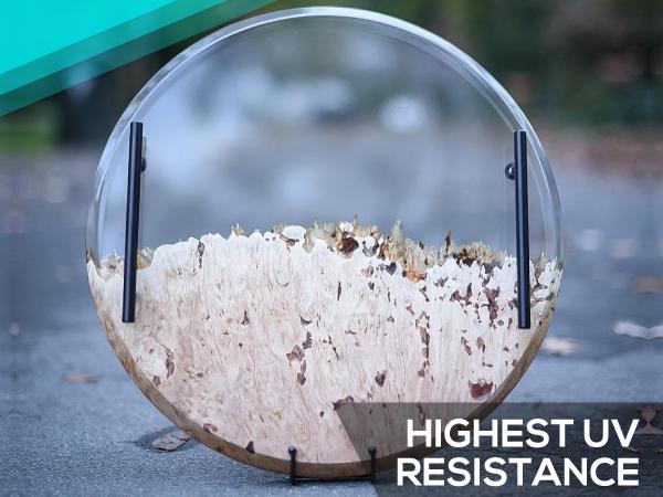 Highest UV Resistance - Liquid Glass Deep Pour Epoxy