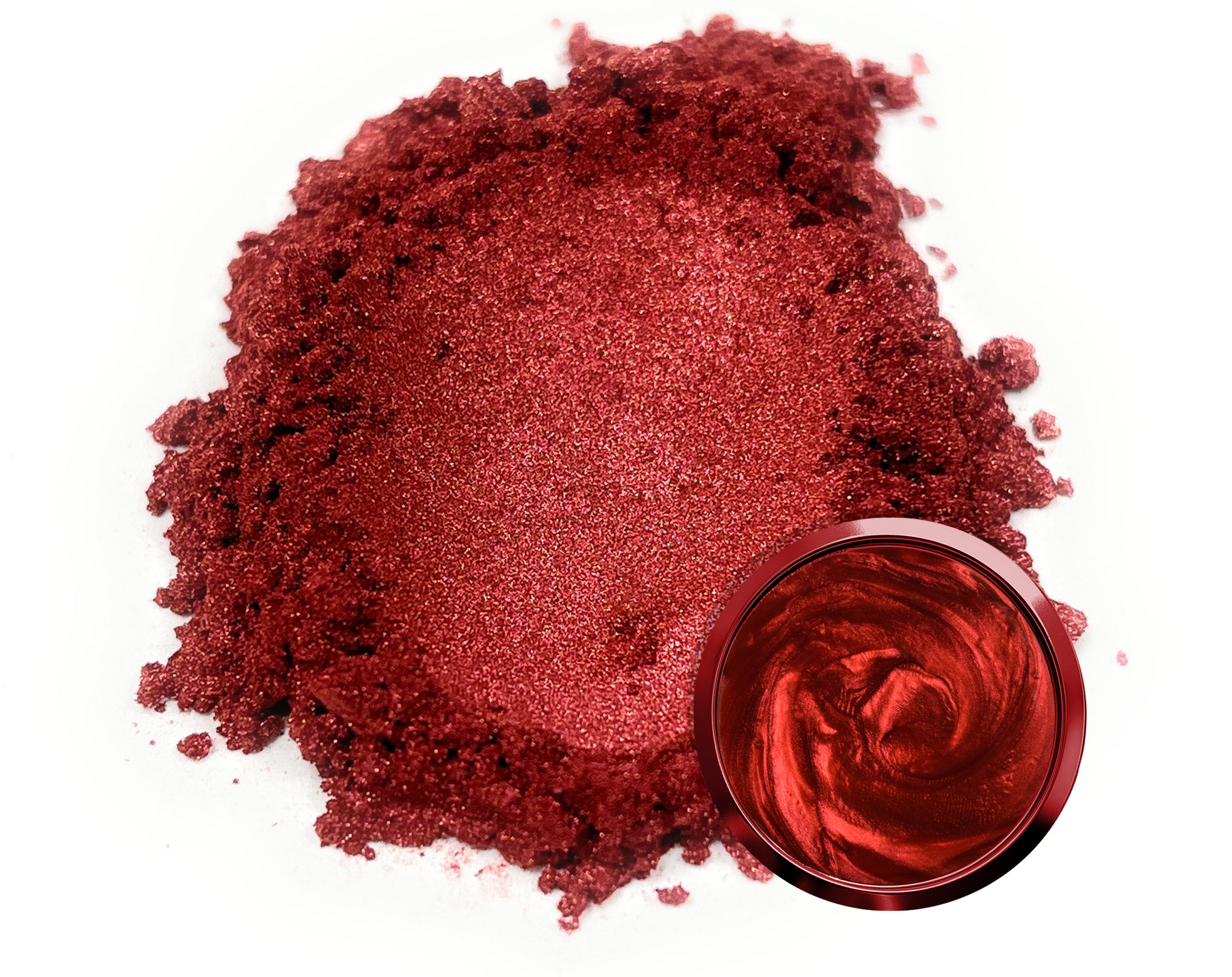 Yamagata Red (Mica Powder for Epoxy Resin) 25 Grams - Superclear