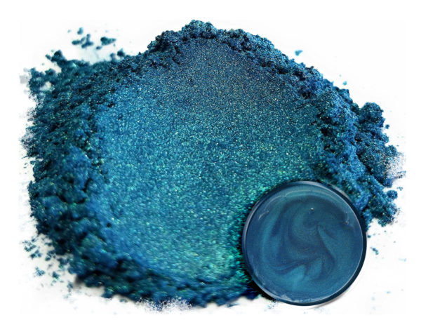 Macaw Blue Green (Mica Powder for Epoxy Resin) - Image 2