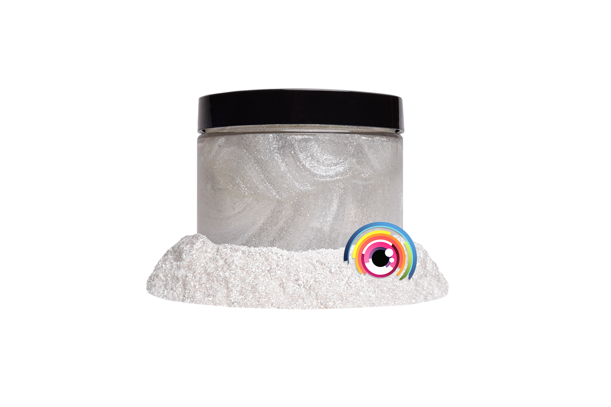 White Sands, White Mica Powder, Mica Powder, 5 Gram Container 