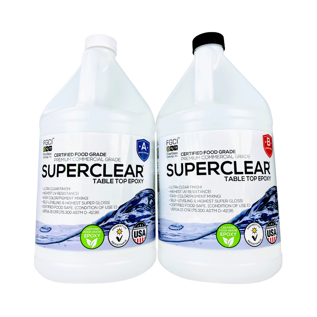 Buy Superclear Deep Pour Epoxy Resin Kit, Premium Commercial Grade