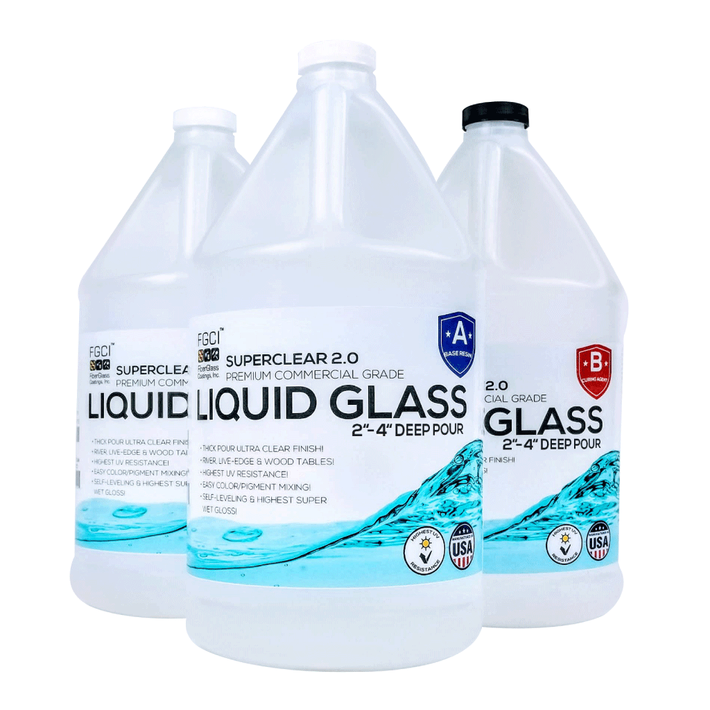 Pour–Liquid Glass Epoxy Kit