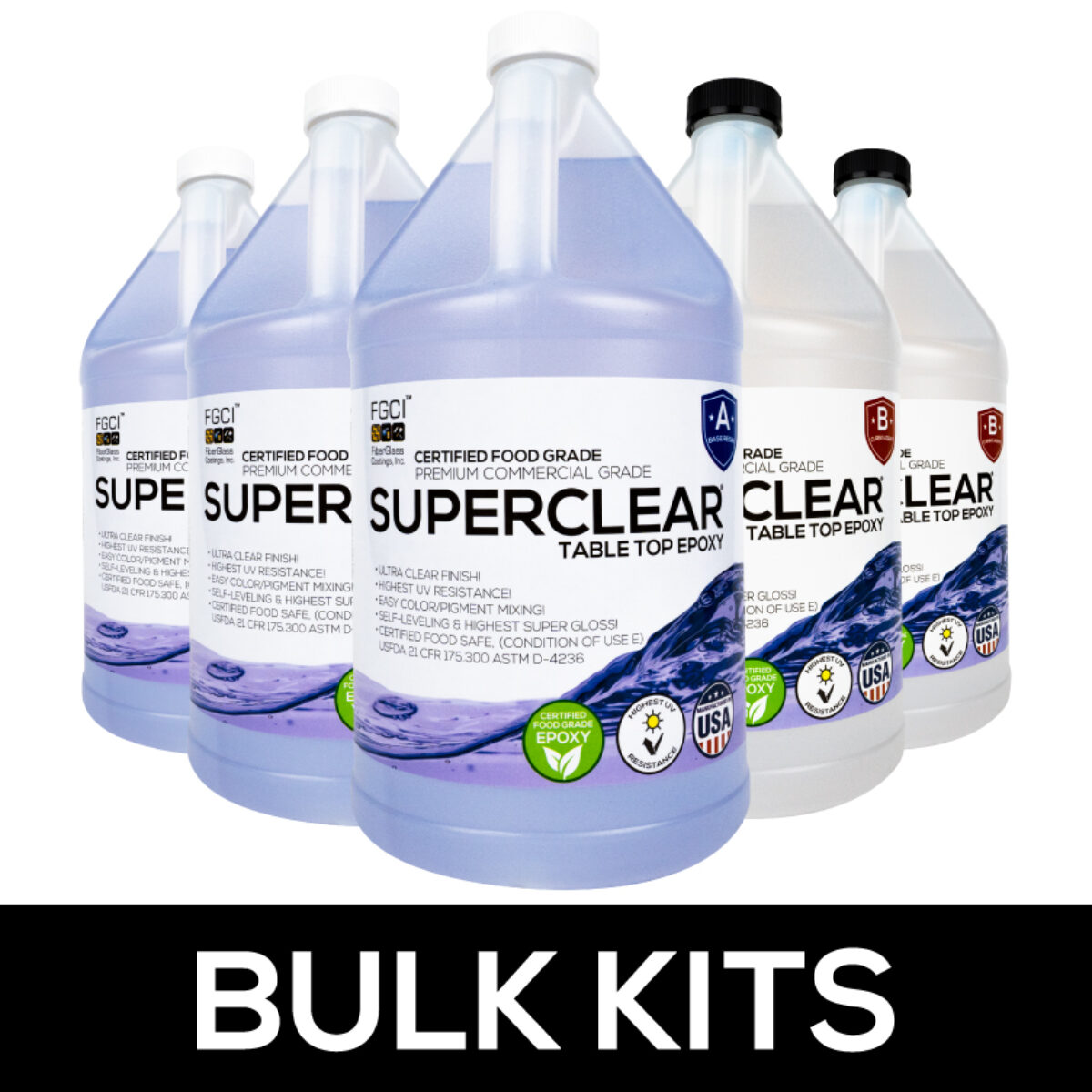 Liquid Glass® Deep Pour Epoxy 2:1 - Superclear® Epoxy Systems