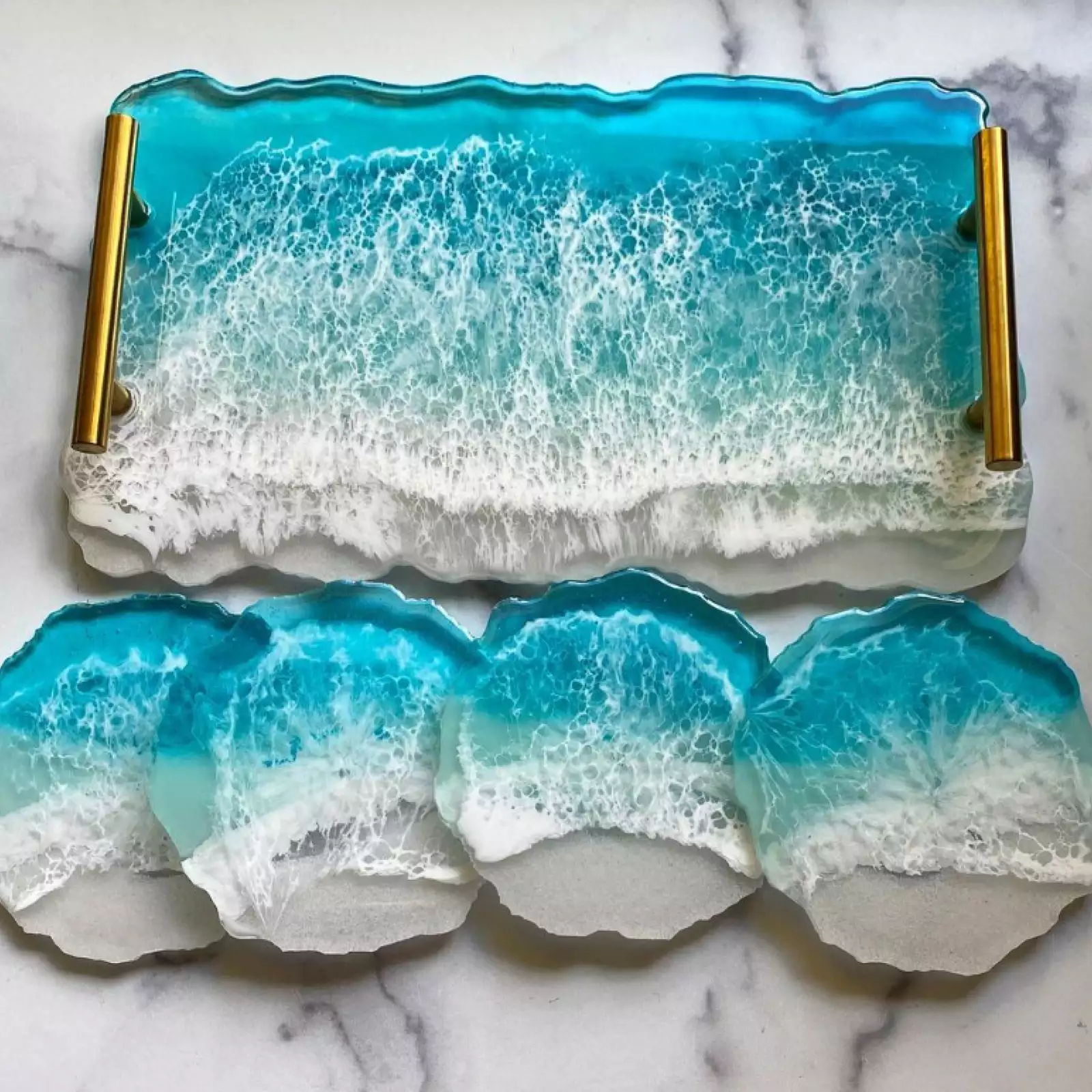 Ocean Resin Art