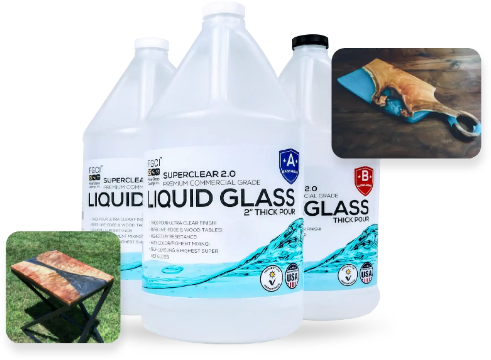 1 Gallon Home Art Superclear Premium Amazing Clear Cast Epoxy