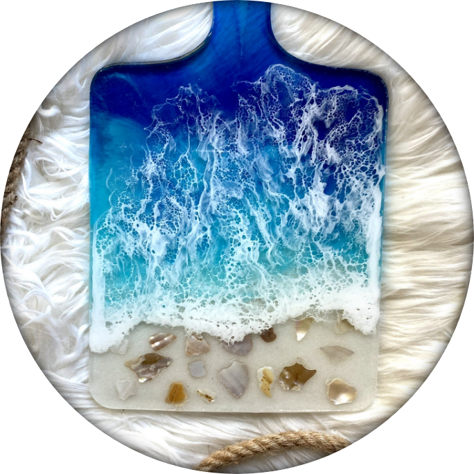 Ocean Resin Art