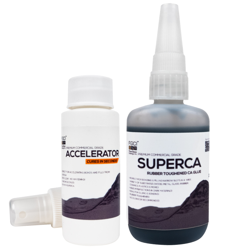 Super CA Black Glue and Accelerator