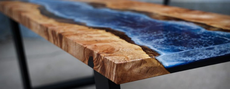 Deep Pour Epoxy: Build Your Dream River Table