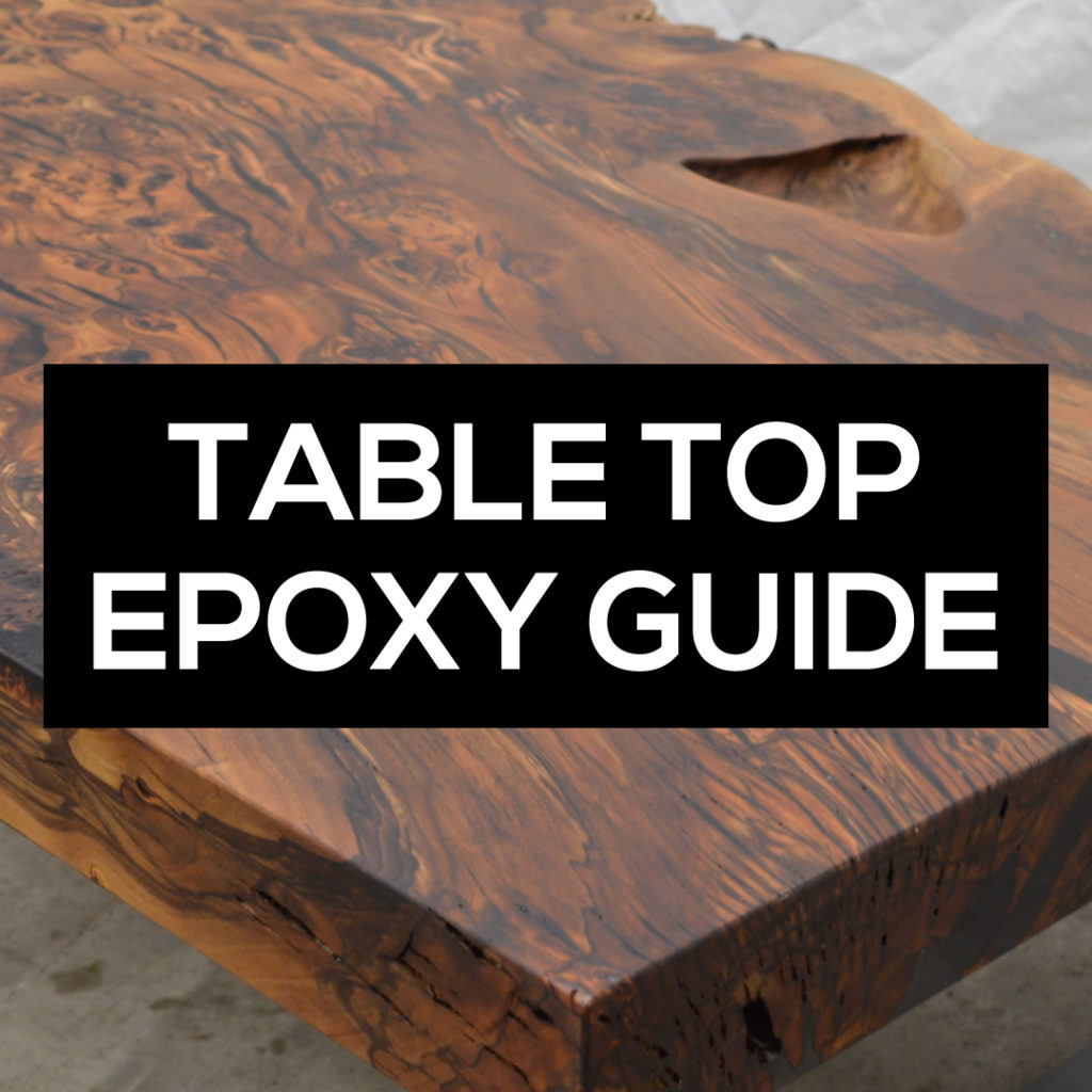 How to epoxy a table top?