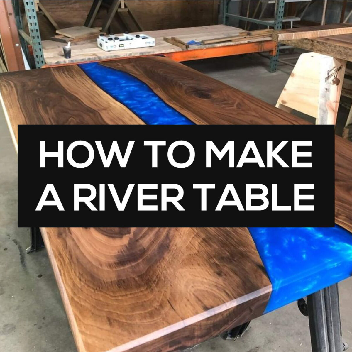 How to Measure, Mix, and Pour Table Top Epoxy 