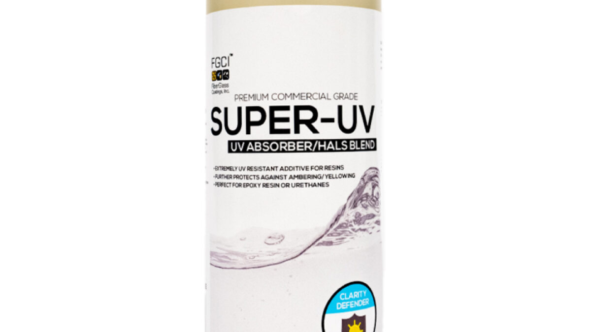 Super-UV Inhibitor Additive - Superclear Epoxy Resin Systems