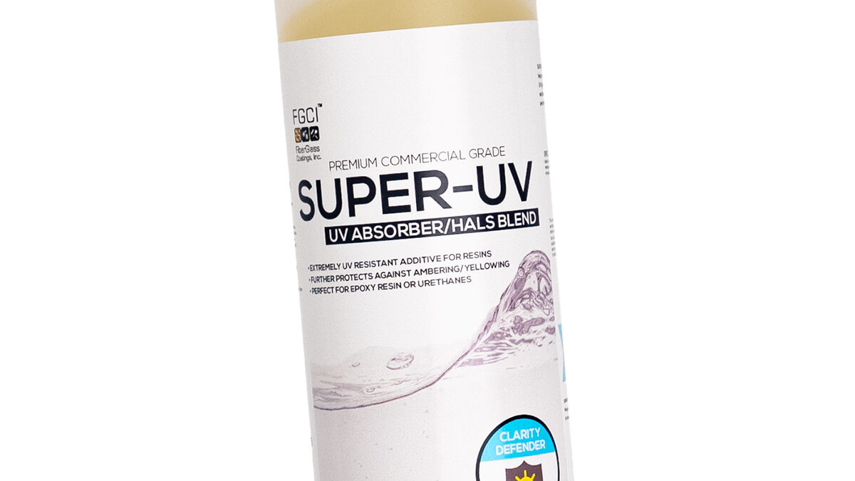 Super-UV Inhibitor Additive - Superclear Epoxy Resin Systems