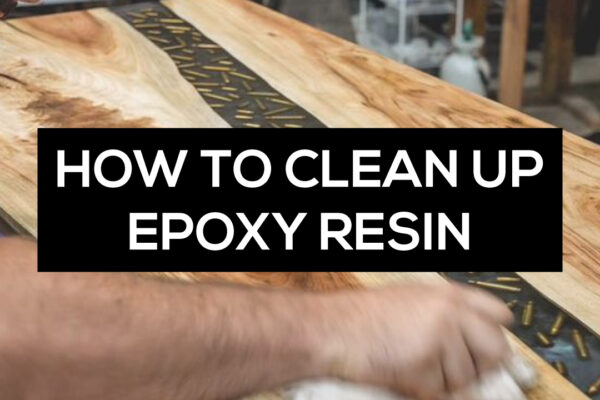 How to clean up epoxy resin