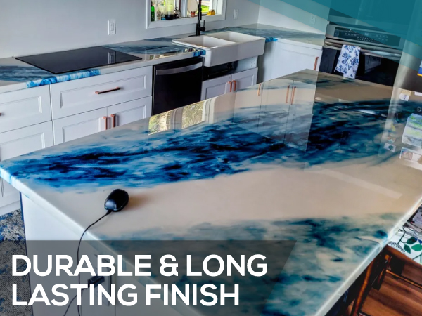 How to Make a Gorgeous and Simple Epoxy Countertop