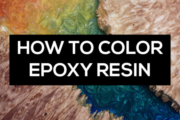 How to color epoxy resin