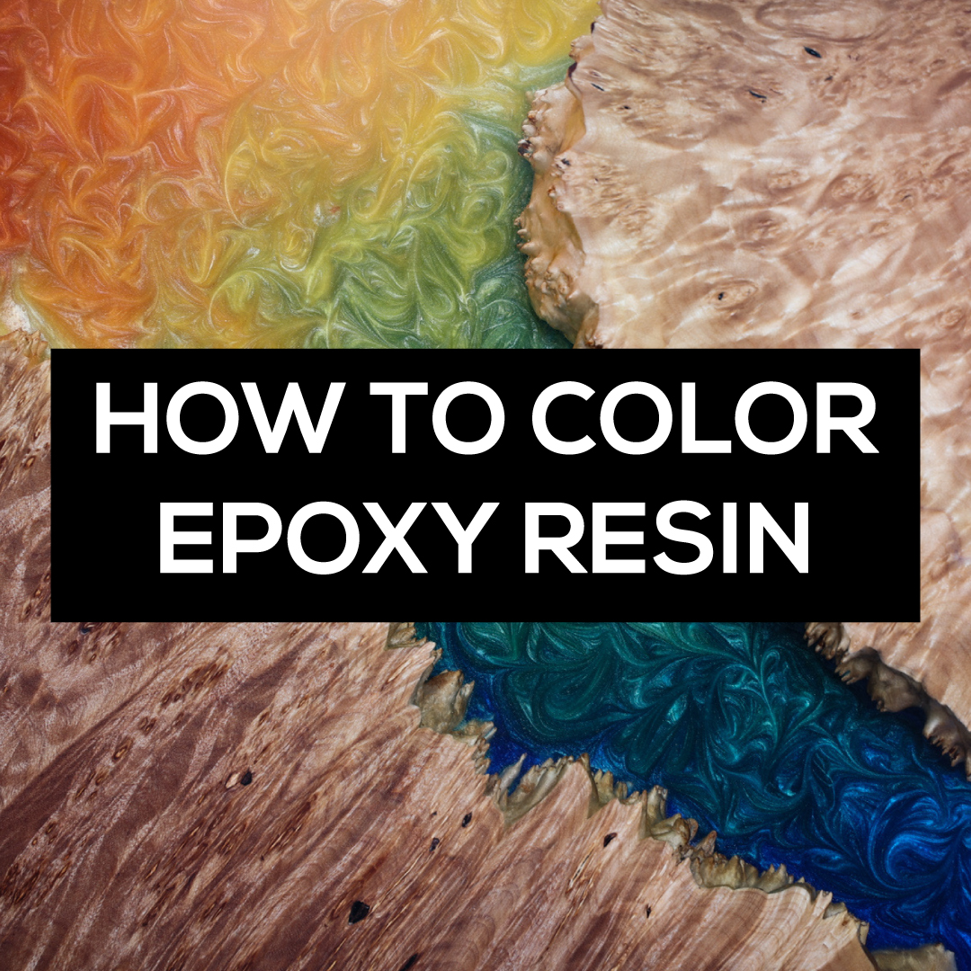 How to color epoxy resin
