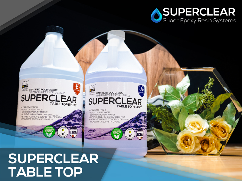 Superclear® Epoxy Resin - The Best Resin Bar Top Epoxy