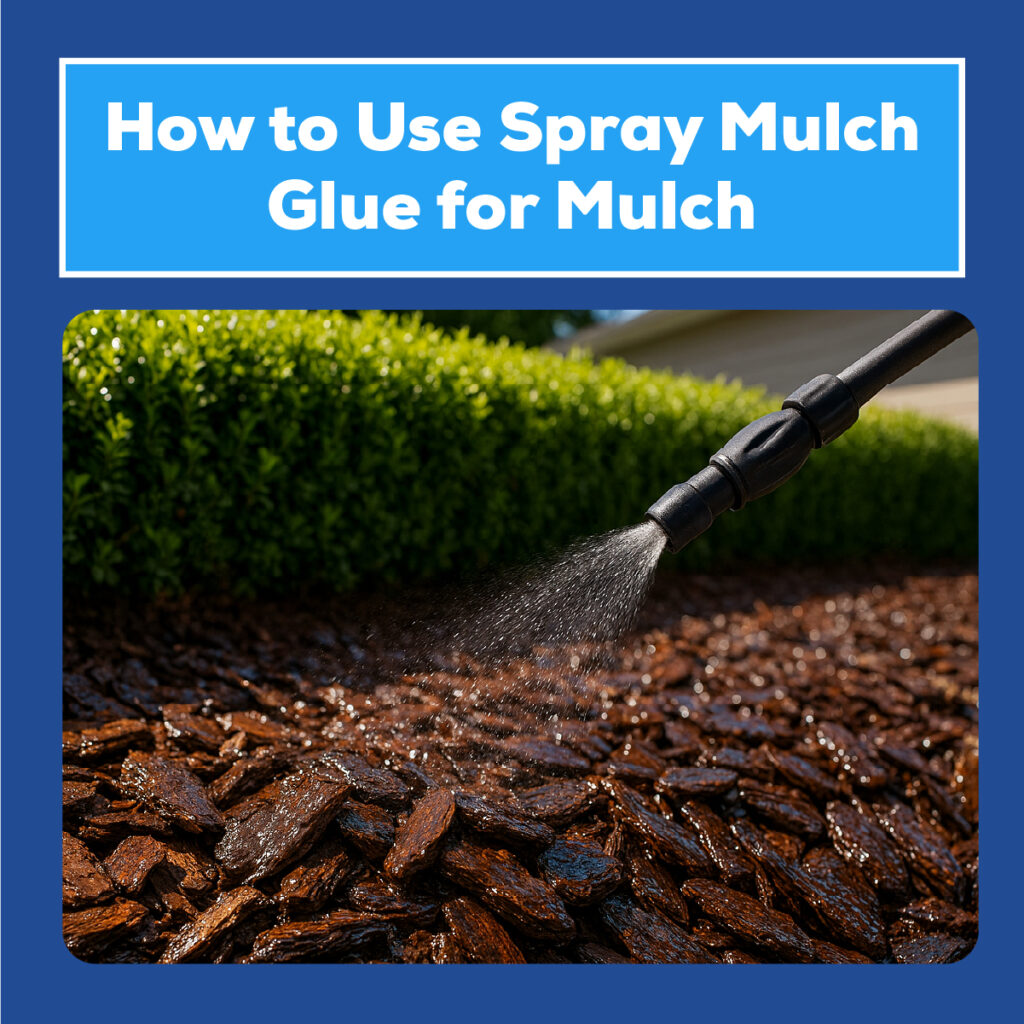 How to Use Spray Glue for Mulch-Blog Cover