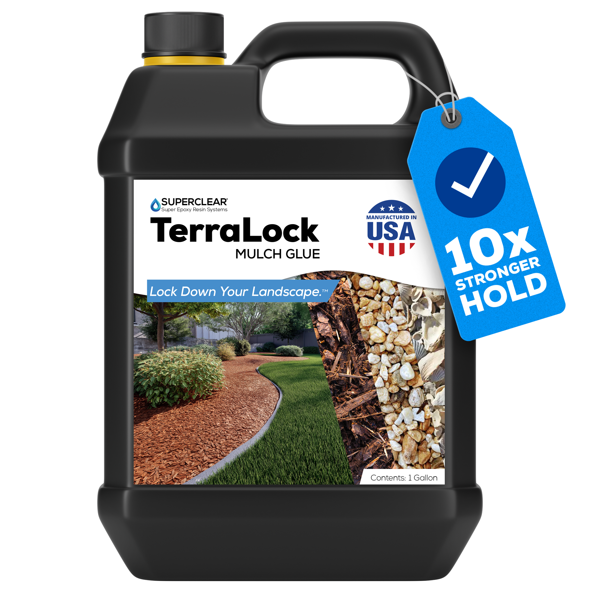 TerraLock 1 Gallon Mulch Rock Glue