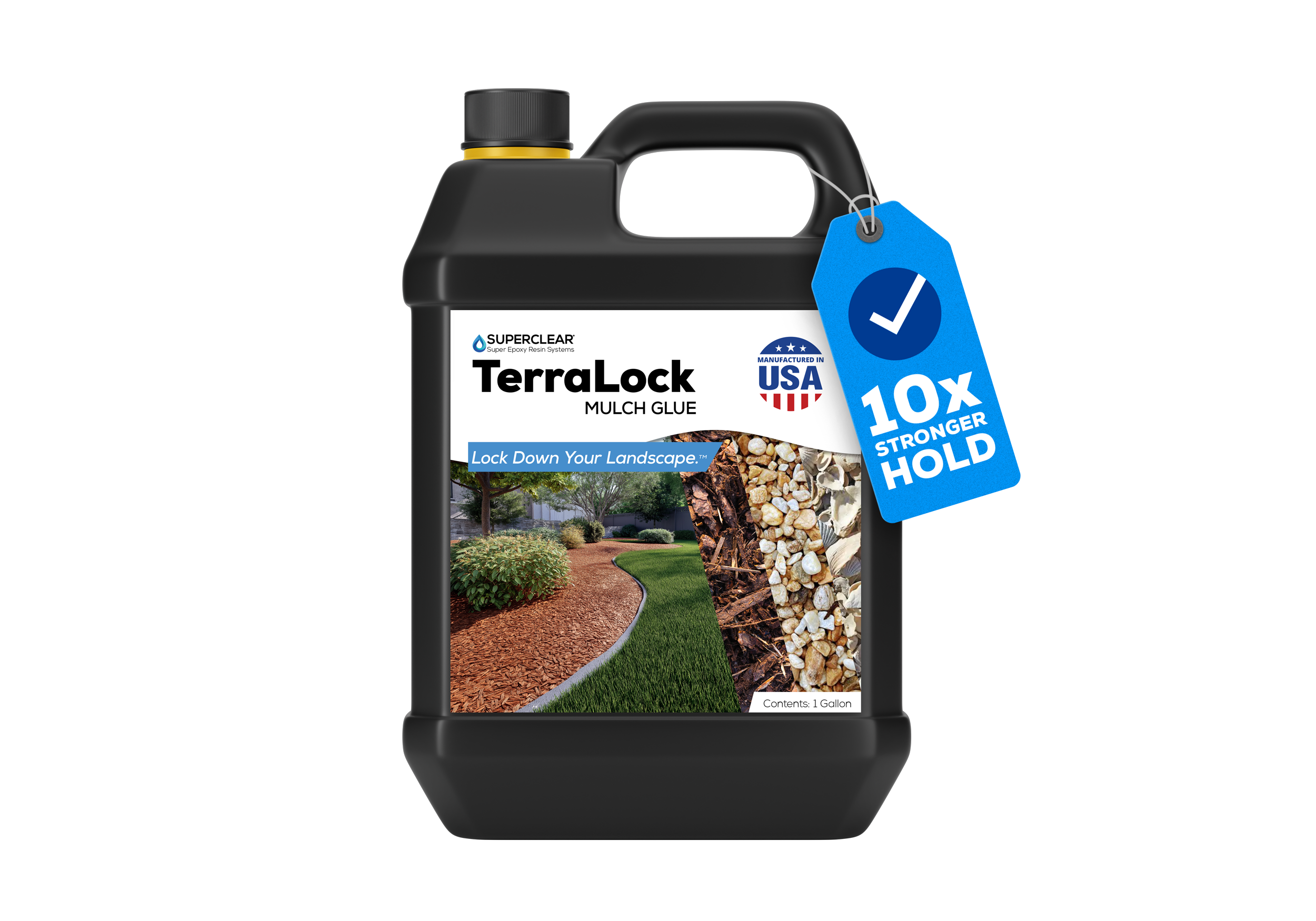 TerraLock 1 Gallon Mulch Rock Glue