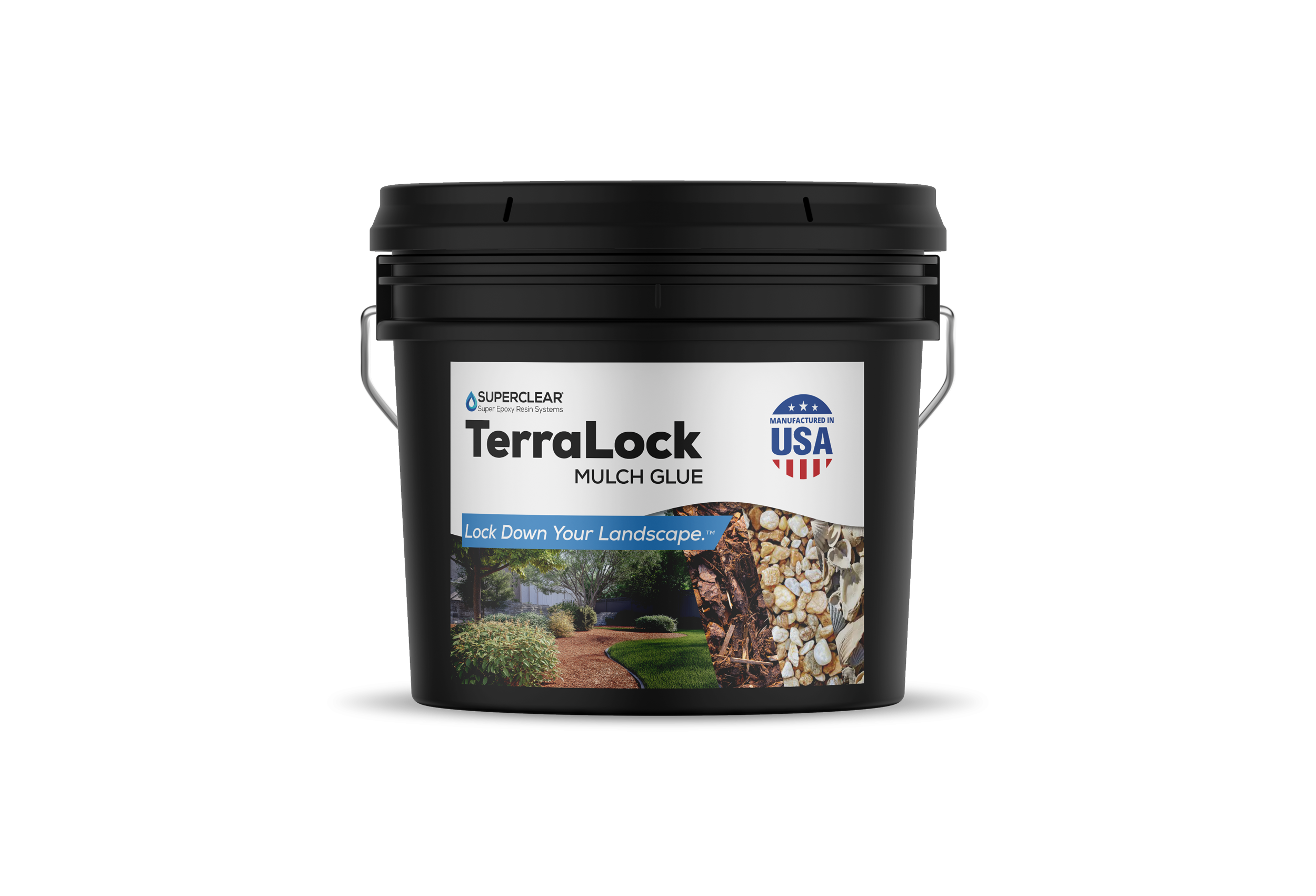 TerraLock 5 Gallon Mulch Rock Glue